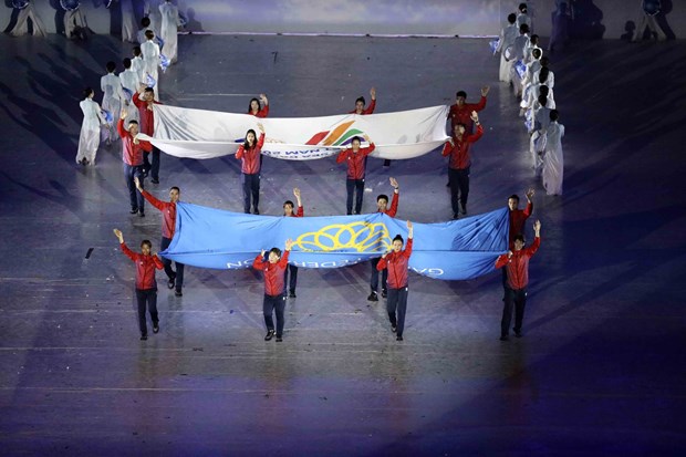 the flags of the southeast asian games federation and sea games 31