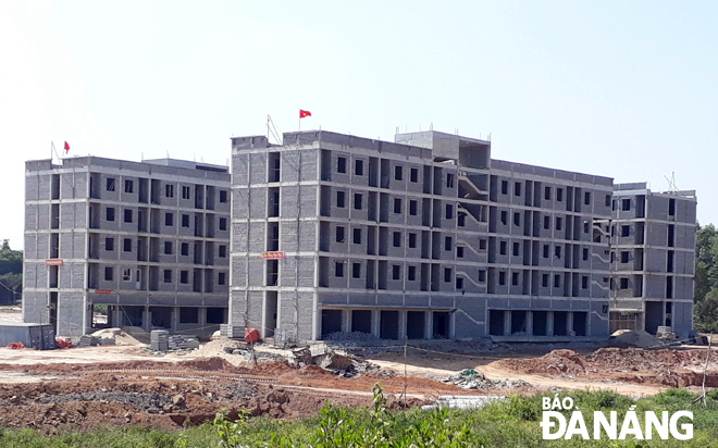 the housing project for workers in the hoa cam industrial park is underway