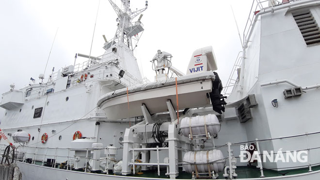 the indian coast guard ship vijit 2