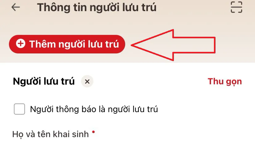 thong bao luu tru qua ung dung vneid 4
