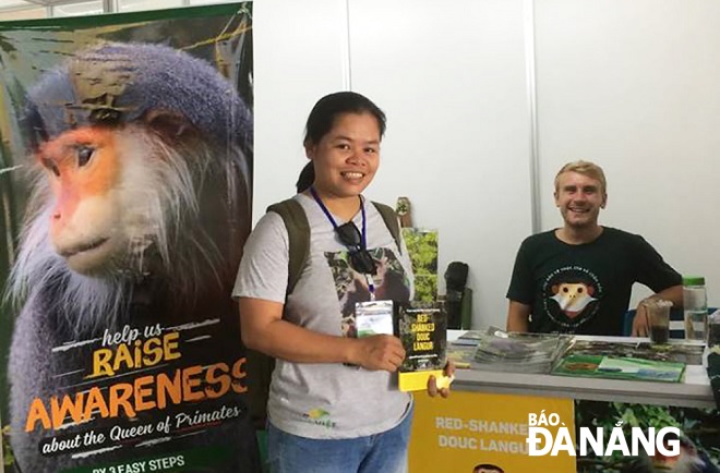 trang has made every effort to protect red shanked douc langurs