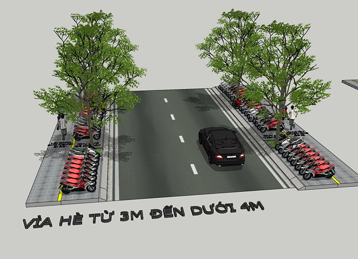 via he tu 3m den duoi 4m