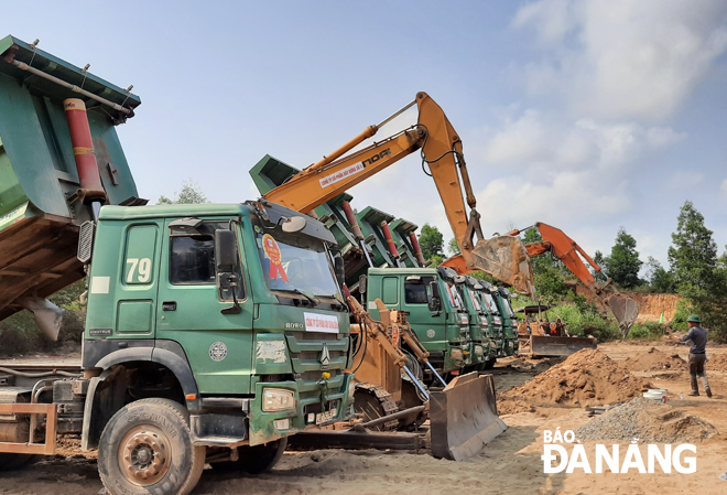 work began on the 1st stage of the hoa lien water plant in hoa vang district